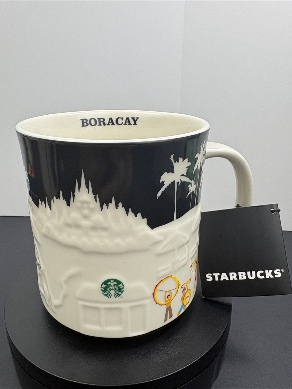 Starbucks Boracay 3D Skyline Relief Mug Collector Series 16 Ounces Philippines